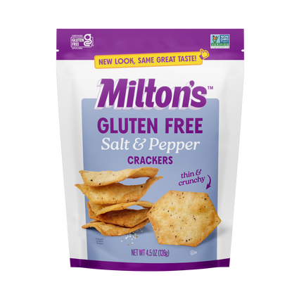 Salt & Pepper Gluten Free Crackers