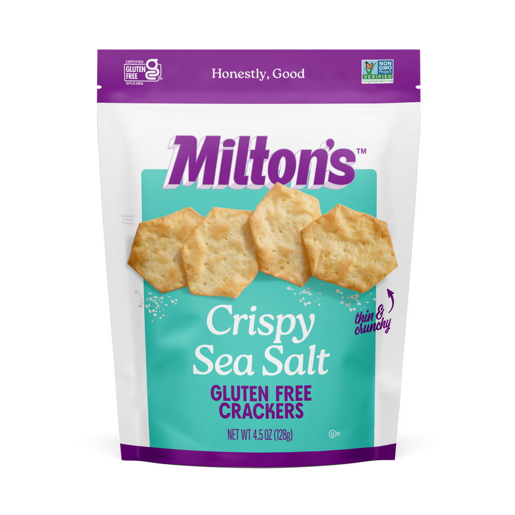 Crispy Sea Salt Gluten Free Crackers Eat Milton #39 s