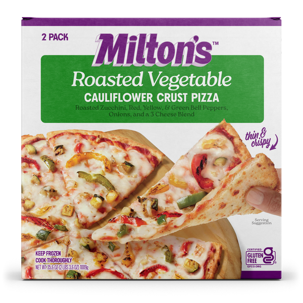 Roasted Vegetable Cauliflower Crust Pizza - Costco 2 Pack