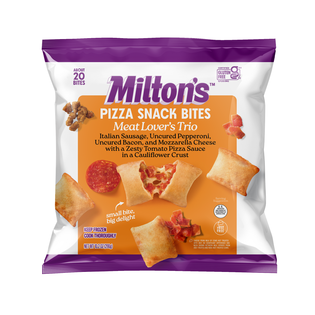 Meat Lover's Trio Cauliflower Crust Pizza | Eat Milton's