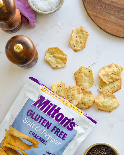Salt & Pepper Gluten Free Crackers
