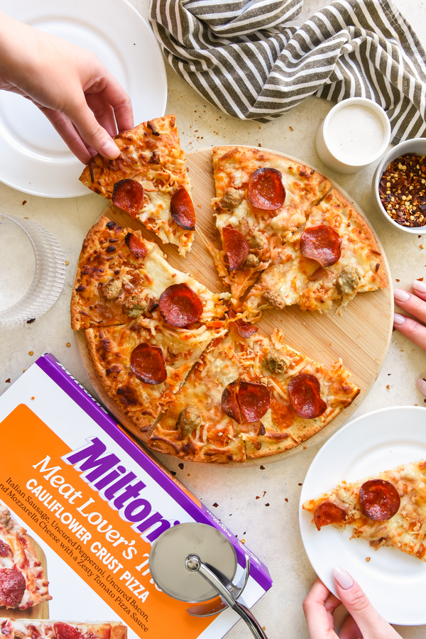 how to cook milton's pizza