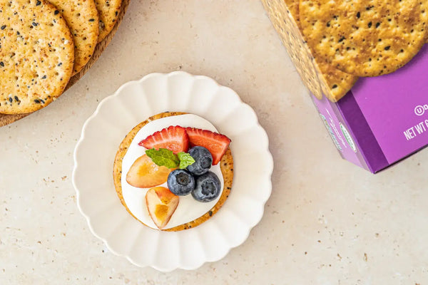 Whipped Cottage Cheese with Honey and Berries Recipe