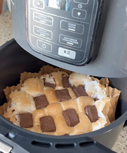 air fryer smores
