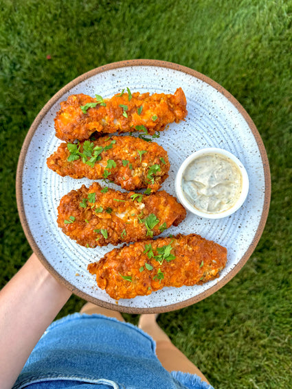 Gluten Free Breaded Buffalo Chicken Tenders Recipe