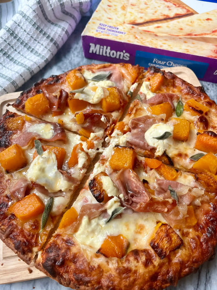 Butternut Squash and Prosciutto Pizza Recipe | Eat Milton's