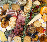 Organic Charcuterie Gourmet Cracker and Cheese Boards