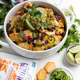 Gluten Free Cracker Loaded Nachos