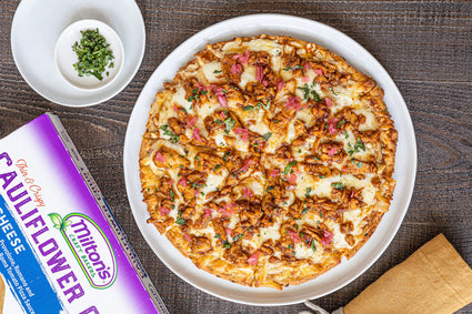 cauliflower crust pizza hack