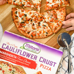 how to cook cauliflower crust pizza