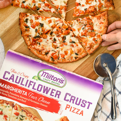 how to cook cauliflower crust pizza