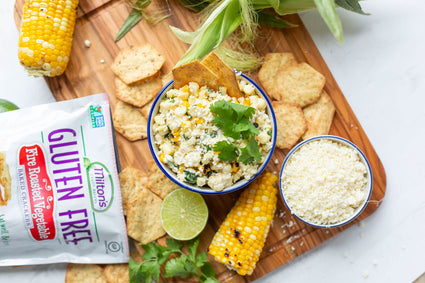 Gluten Free Fire Roasted Corn Elote Dip