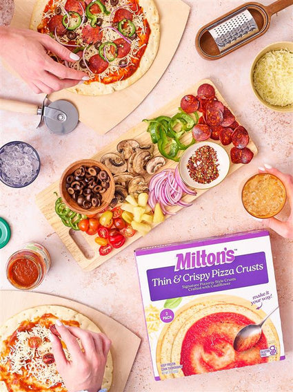 make your own pizza night