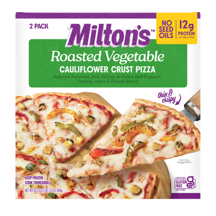 Roasted Vegetable Cauliflower Crust Pizza - Costco 2 Pack