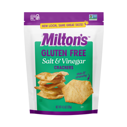 Salt & Vinegar Gluten Free Crackers