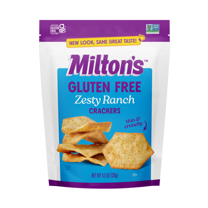 Zesty Ranch Gluten Free Crackers