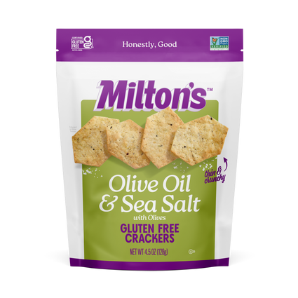 Olive Oil & Sea Salt Gluten Free Crackers