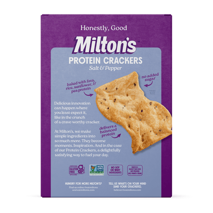 Salt & Pepper Protein Crackers