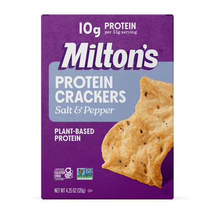 Salt & Pepper Protein Crackers