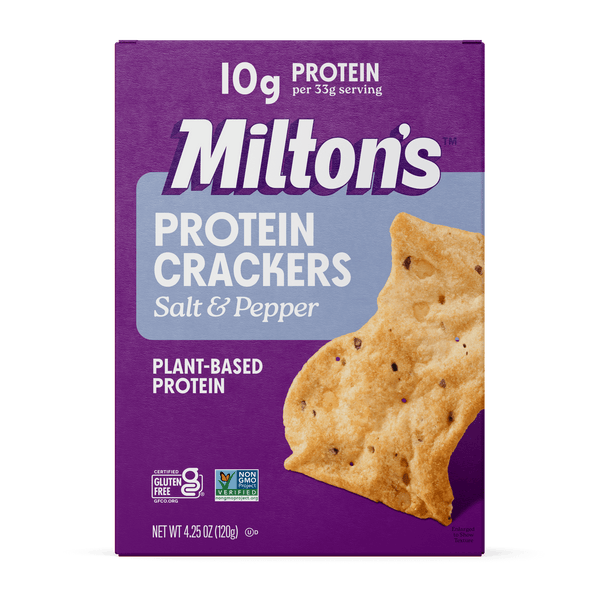 Salt & Pepper Protein Crackers