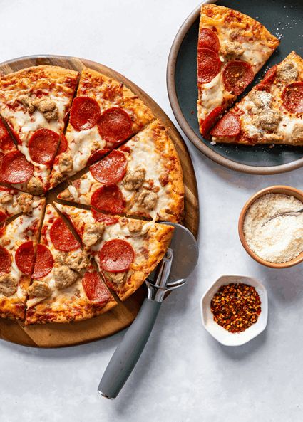 Meat Lover's Trio Cauliflower Crust Pizza