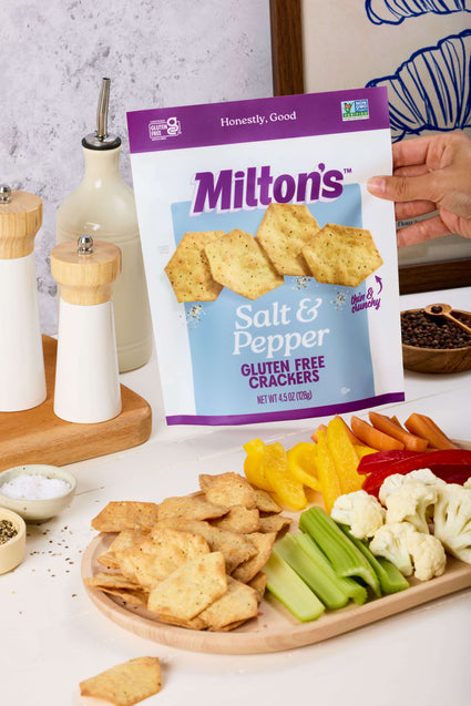 Salt & Pepper Gluten Free Crackers