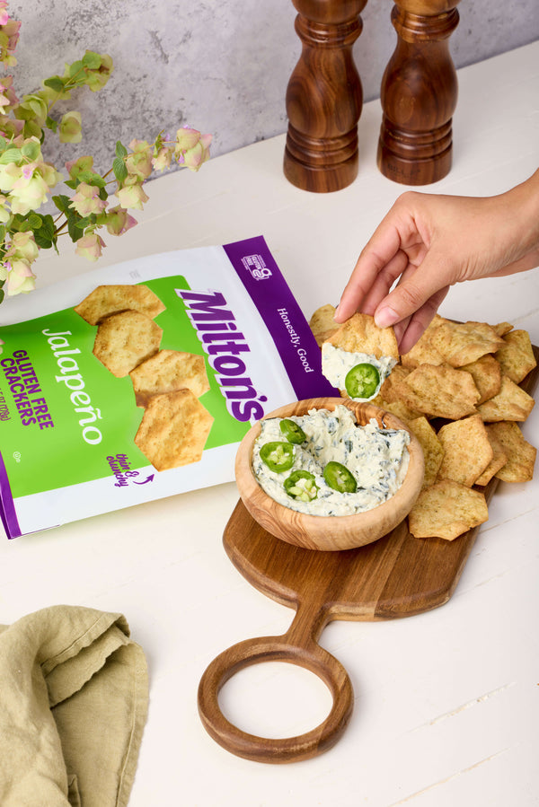 Jalapeno Gluten Free Crackers