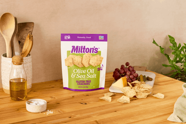 Olive Oil & Sea Salt Gluten Free Crackers