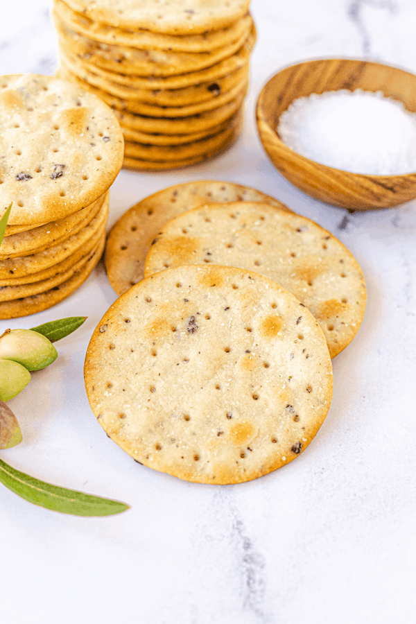 Olive Oil & Sea Salt Gourmet Crackers