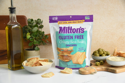 Crispy Sea Salt Gluten Free Crackers