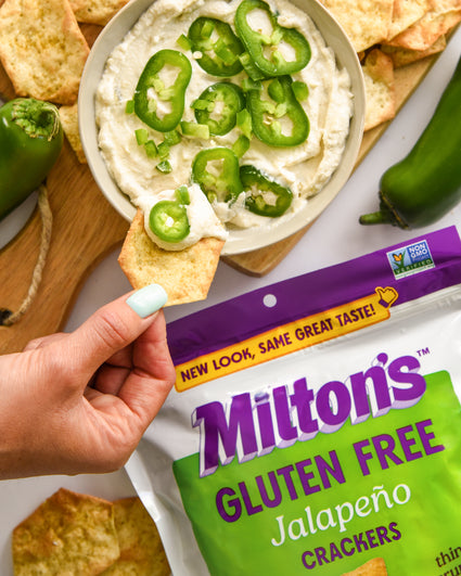 Jalapeno Gluten Free Crackers