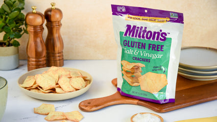 Salt & Vinegar Gluten Free Crackers